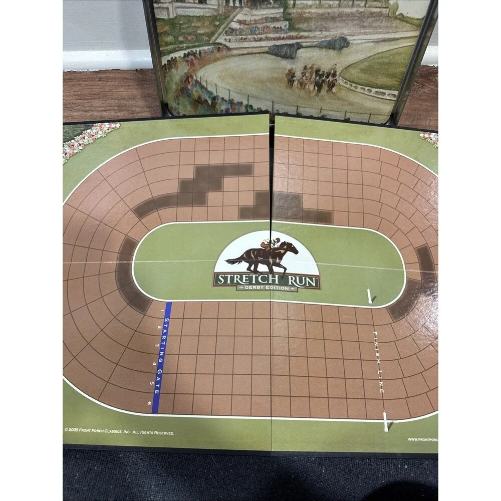 Stretch Run Horse  Racing Game Front Porch Classics Derby Edition Strategy New